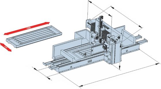 Computerized CNC-grinder machine Multifunctionele stabiele hoge snelheid-P3060
